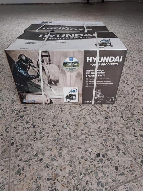Hyundai HY170 hogedrukreiniger, Tuin en Terras, Hogedrukreinigers, Nieuw, Benzine, Ophalen