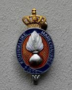 Pet/baretembleem Koninklijke Marechaussee manschappen, Verzenden, Marechaussee, Nederland, Embleem of Badge