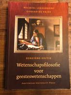 Wetenschapsfilosofie voor geesteswetenschappen, Gelezen, Ophalen of Verzenden, Cultuurfilosofie, M. Leezenberg en G. De Vries