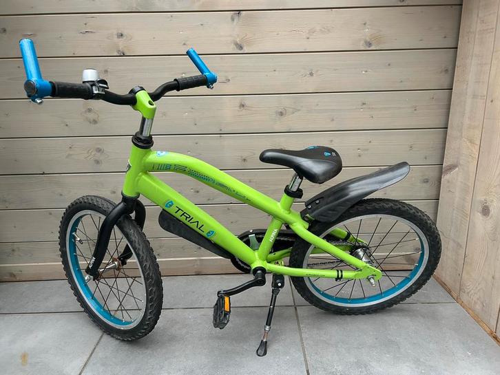 Kinderfiets 18 inch jongen (5 tot 7 jaar) incl. zijwieltjes, Fietsen en Brommers, Fietsen | Kinderfietsjes, Gebruikt, 16 tot 20 inch