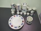 boerenbont rest servies, Huis en Inrichting, Keuken | Servies, Ophalen of Verzenden, Aardewerk, Boerenbont, Bord(en)