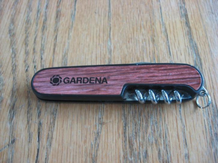 Gardena zakmes 3 delig goede kwaliteit Richartz Germany nw, Caravans en Kamperen, Kampeergereedschap, Zo goed als nieuw, Ophalen of Verzenden