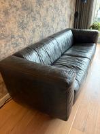 Lederland 3-zits bank - Premium leer antraciet, Huis en Inrichting, Ophalen, 250 tot 300 cm, Gebruikt, Driepersoons