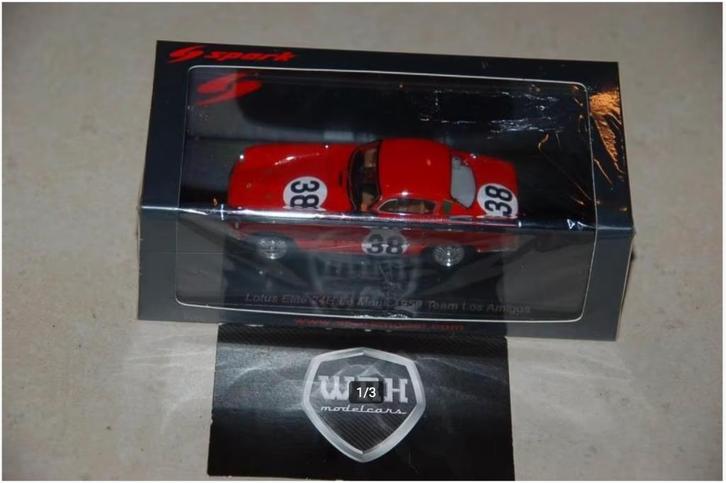 SALE !! 1:43 LOTUS ELITE LEMANS 1959 SPARK S8200 WRH, Hobby en Vrije tijd, Modelauto's | 1:43, Zo goed als nieuw, Auto, Overige merken