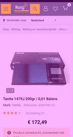 Tanita precieze weegschaal, Witgoed en Apparatuur, Weegschalen, Winkelweegschaal, 1 tot 500 gram, Nieuw, Ophalen of Verzenden