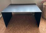 Blauwstaal salontafel, Ophalen, 100 tot 150 cm, 50 tot 100 cm, Zo goed als nieuw