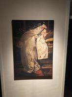 Schilderij meisje in witte kimono George Hendrik Breitner, Ophalen of Verzenden