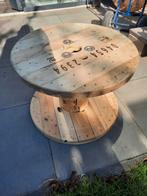 Houten kabelhaspel van 60 cm diameter, Tuin en Terras, Ophalen of Verzenden, Zo goed als nieuw, Rond, Hout