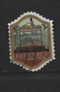 vade! ‹(•¿•)› nl j0624 decemberzegel, Verzenden, Na 1940, Gestempeld