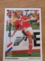 Panini Upperdeck 1993 World Cup USA 1994 Ronald Koeman, Ophalen of Verzenden, Zo goed als nieuw, Plaatje