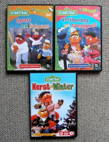 Sesamstraat diverse DVDs €3 per stuk 3 voor €7,50 ZGAN beschikbaar voor biedingen