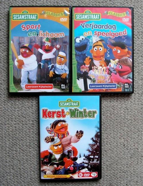 Sesamstraat diverse DVDs €3 per stuk 3 voor €7,50 ZGAN, Cd's en Dvd's, Dvd's | Kinderen en Jeugd, Zo goed als nieuw, Tv fictie