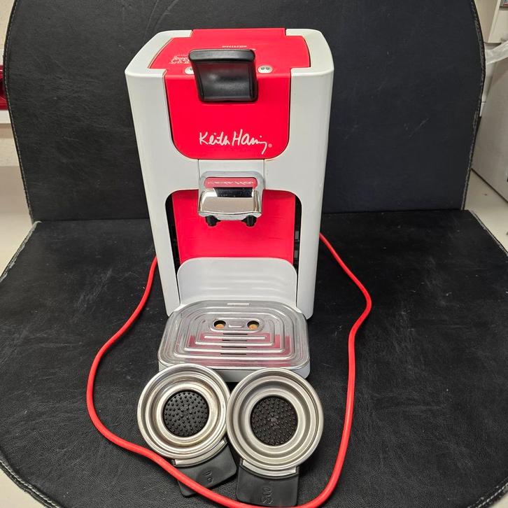 Keith Haring Senseo limited edition koffiezetapparaat, Huis en Inrichting, Keuken | Keukenbenodigdheden, Gebruikt, Ophalen