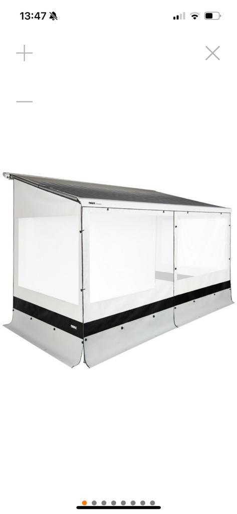 Thule rainblocker G2 voorwanden en zijwanden set compleet, Caravans en Kamperen, Voortenten en Luifels, Zo goed als nieuw, Ophalen