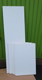 Witte Meubelpanelen - Diverse Maten, Doe-het-zelf en Verbouw, Ophalen of Verzenden, Zo goed als nieuw, Hout, Minder dan 20 mm