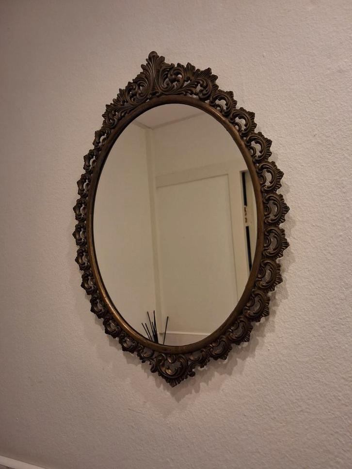 Barok Wandspiegel - Prachtige Decoratie, Huis en Inrichting, Woonaccessoires | Spiegels, Gebruikt, Minder dan 50 cm, Minder dan 100 cm