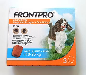 FRONTPRO Kauwtabletten L (voor honden 10-25 kg) – 3 stuks beschikbaar voor biedingen
