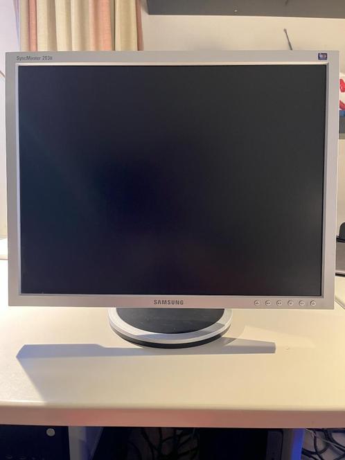 Samsung 203B 20" 1400x1050 monitor, Computers en Software, Monitoren, Zo goed als nieuw, 60 Hz of minder, DVI, VGA, In hoogte verstelbaar