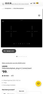 Kookplaat inductie nieuw ongeopend, Nieuw, 3 kookzones of minder, Ophalen of Verzenden, Inbouw