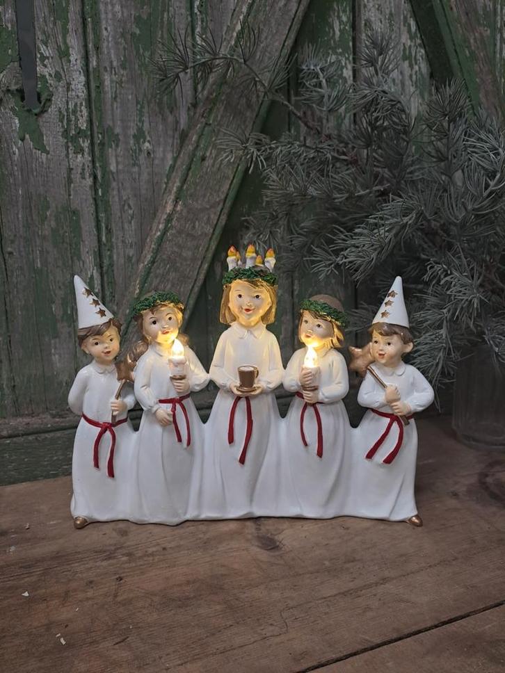 Sint Lucia, kerst, zweden, Diversen, Kerst, Zo goed als nieuw, Ophalen of Verzenden
