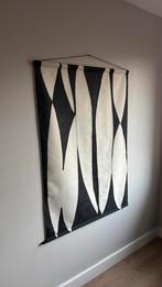 HK living wandkleed abstract zwart/wit, Antiek en Kunst, Kunst | Schilderijen | Abstract, Ophalen of Verzenden