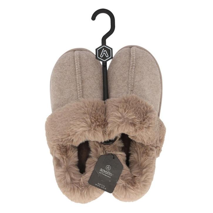 ️⭐️ Warme Dames Huissloffen Bont ️⭐️, Kleding | Dames, Schoenen, Nieuw, Pantoffels of Sloffen, Beige, Ophalen of Verzenden