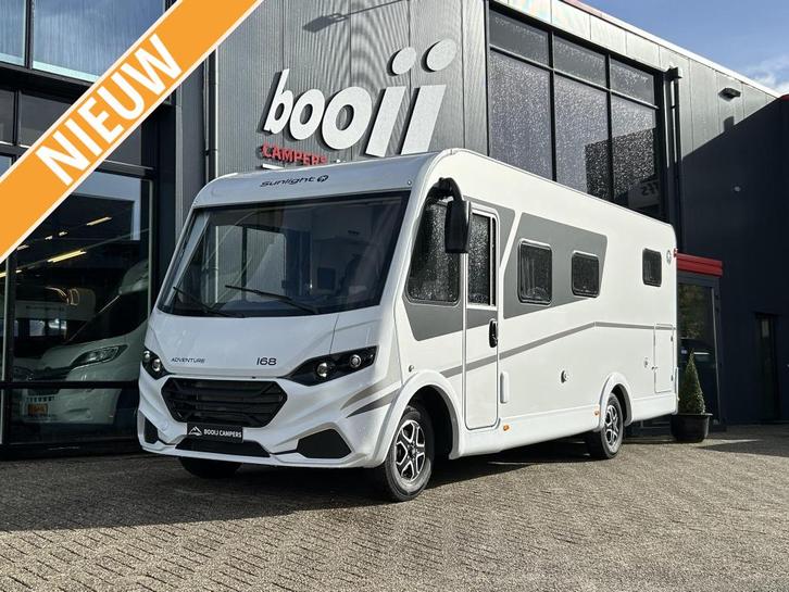 Sunlight I-68 Adventure Edition Automaat, Caravans en Kamperen, Campers, tot en met 5, Integraal, Sunlight, Fiat, Diesel, Automaat