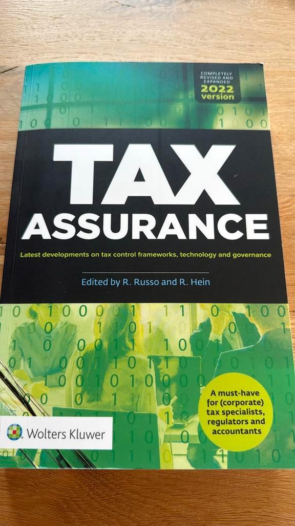 Tax Assurance, Boeken, Wetenschap, Zo goed als nieuw, Sociale wetenschap, Ophalen of Verzenden
