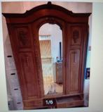 Spiegelkast antiek eiken, Antiek en Kunst, Antiek | Meubels | Kasten, Ophalen