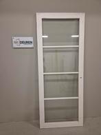 Glasdeur wit (93 x 231,5) Stomp ongebruikt, Doe-het-zelf en Verbouw, Deuren en Horren, Ophalen, Zo goed als nieuw, Binnendeur