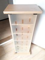 Blank eiken cd meubel, Ophalen, 75 tot 150 discs, Zo goed als nieuw, Cd's