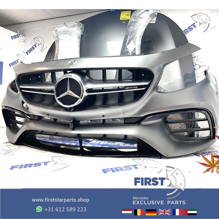 W213 E63 AMG Voorkop delen Mercedes E Klasse 63 2016-2020 Fr, Auto-onderdelen, Carrosserie en Plaatwerk, Bumper, Mercedes-Benz