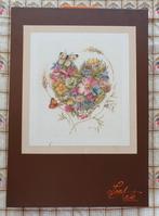 lanarte marjolein bastin borduurpakket bloemen hart, Verzenden, Nieuw, Borduurpakket