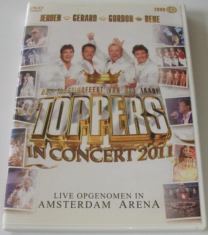 Dvd *** TOPPERS IN CONCERT 2011 *** 2-Disc Boxset, Cd's en Dvd's, Dvd's | Muziek en Concerten, Zo goed als nieuw, Muziek en Concerten