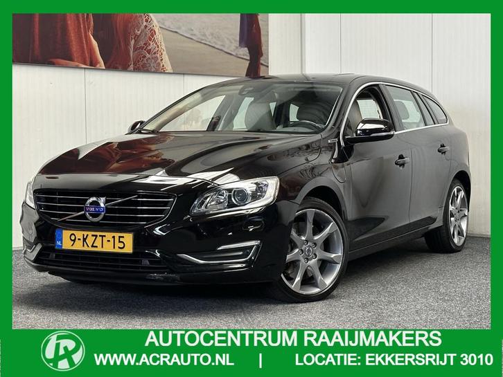 Volvo V60 2.4 D6 AWD PLUG- IN HYBRID SUMMUM NAVIGATIE CRUISE, Auto's, Volvo, Bedrijf, Te koop, V60, 4x4, ABS, Airbags, Airconditioning