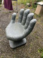 Handvormige Kunststof Stoel - Grijs, Ophalen, Kunststof, Gebruikt, Eén