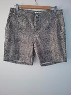 Korte broek met panterprintje met stretch Miss Etam maat 40, Maat 38/40 (M), Overige kleuren, Kort, Nieuw