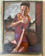 Zeefdruk Nico Vrielink, Antiek en Kunst, Kunst | Litho's en Zeefdrukken, Verzenden
