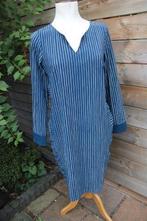 Jurk blauw/ wit streep Studio Anneloes mt M Vaste prijs OPR, Maat 38/40 (M), Studio Anneloes, Blauw, Ophalen of Verzenden