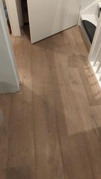 Houten vloer Eiken 75m3 (ongeveer) vanaf 7 maart op te halen, Ophalen, Gebruikt, Vloerdelen of -planken, 10 m² of meer