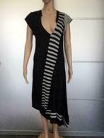 F49 Not The Same: maat 36/38=S/M jurk a-symmetrisch NTS, Kleding | Dames, Maat 38/40 (M), Not the same, Zwart, Ophalen of Verzenden