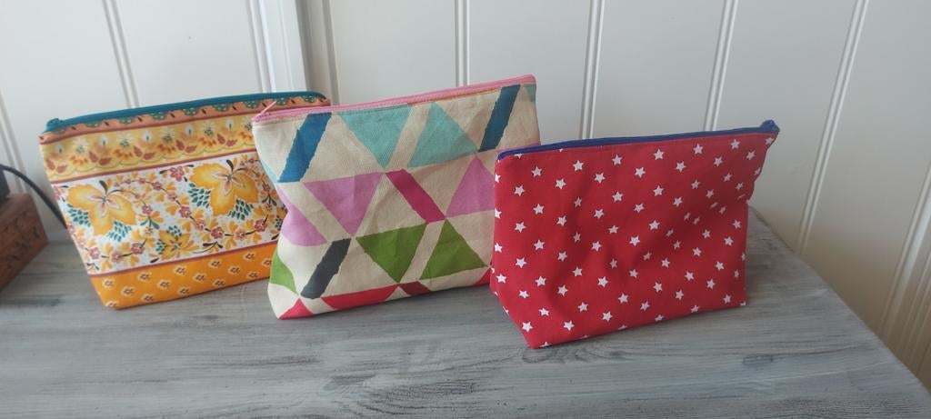 Handgemaakte zipper pouch, Ophalen of Verzenden, Nieuw, Dame