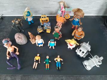 Poppen &figuren o.a. uit de vintage jaren '80-'90 zie foto's beschikbaar voor biedingen