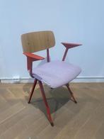 HAY Result Armchair - Red/Oak - Remix, Huis en Inrichting, Stoelen, Ophalen, Overige kleuren, Metaal, Zo goed als nieuw