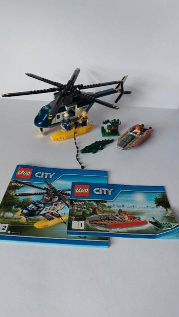 Lego 60067 City Helicopter Pursuit beschikbaar voor biedingen