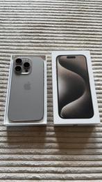 Iphone 15 pro 128 gb, Telecommunicatie, Mobiele telefoons | Apple iPhone, Ophalen, 128 GB, Zwart, Zo goed als nieuw