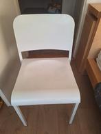 Stoelen, Huis en Inrichting, Ophalen of Verzenden, Gebruikt, Wit, Vier