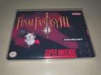 Final Fantasy III (VI) SNES Game Case, Spelcomputers en Games, Games | Nintendo Super NES, Verzenden, Zo goed als nieuw