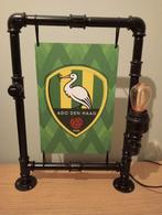 industriële handgemaakte steampunk lamp  ADO DEN HAAG, Ophalen of Verzenden, Nieuw, Overige binnenlandse clubs, Overige typen