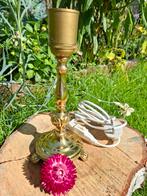 Vintage messing lampvoet, Ophalen of Verzenden, Minder dan 50 cm